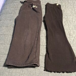 5T Gap Girls Black Lounge Pants Bundle